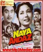 Naya Andaz 1956 songs